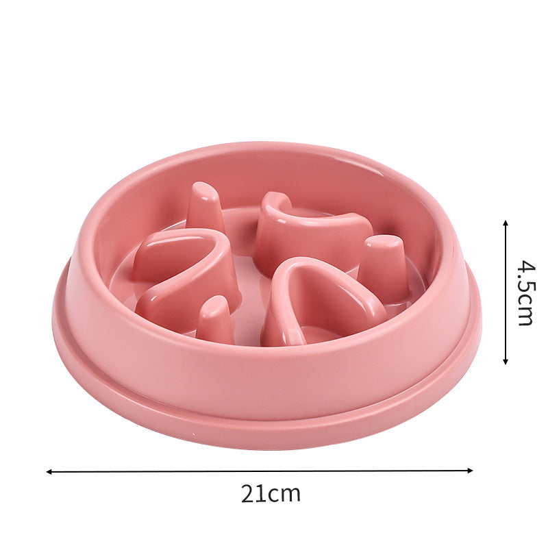 Slow Food Non-slip Anti-tumble Pet Bowl